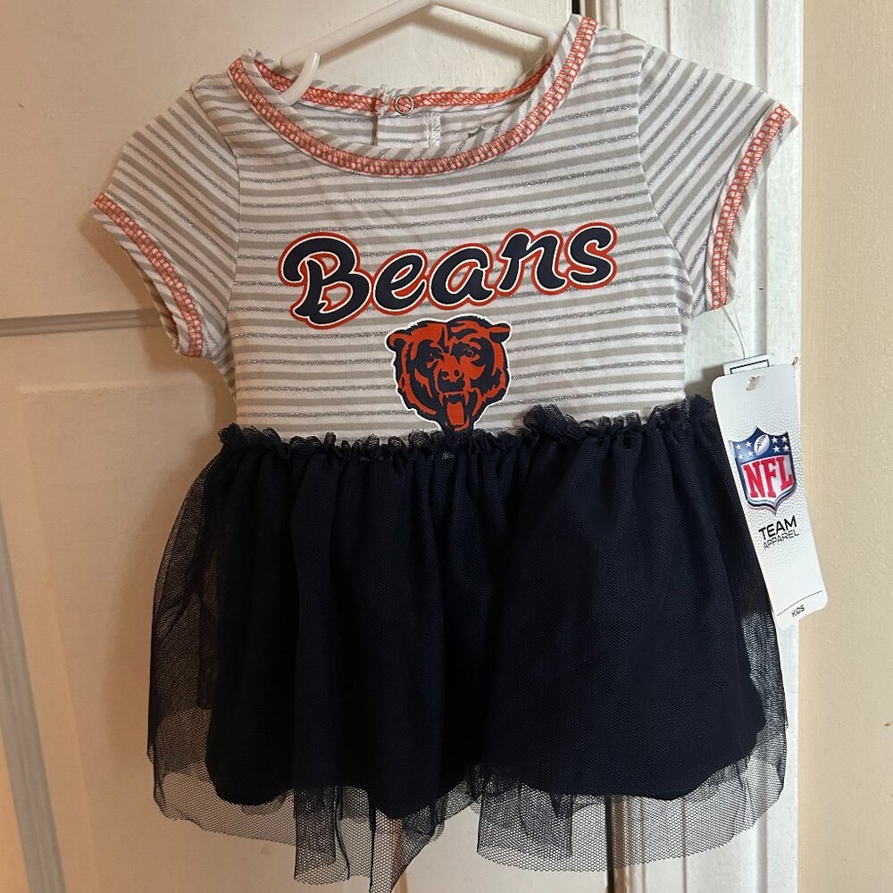 Baby Girls 12 Month NEW with tags NFL Chicago Bears Dress